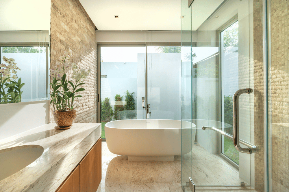 Installation et réparation de support de douche pour baignoire